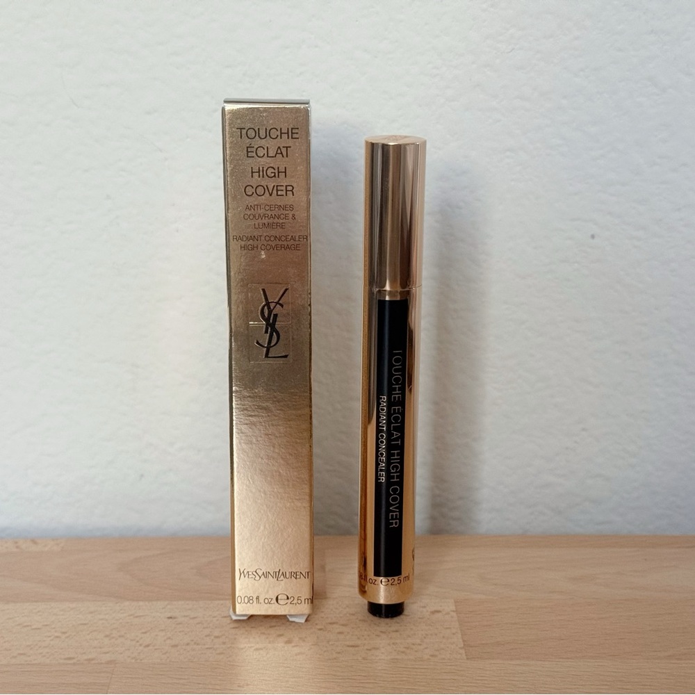 YSL TOUCHE ÉCLAT HIGH COVER RADIANT CONCEALER #3 Almond - Picture 3 of 6